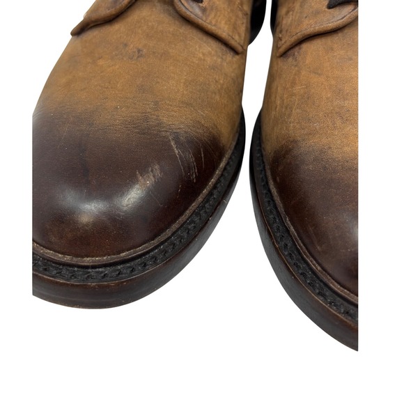 FRYE Men\'s James Leather Oxford Derby Shoes Plain Toe Brown Size 8.5 D 3484596‎ main image 8